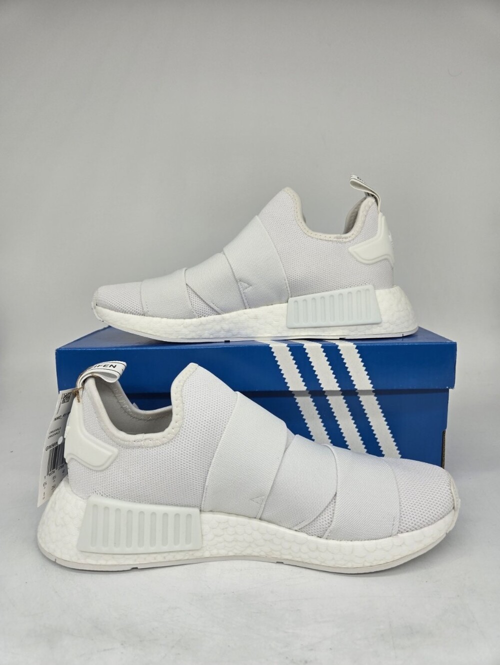 Adidas Women's NMD_R1 GW5699 White Running Shoes Size 8 - Picture 5 of 8